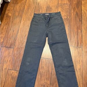 DL1961 Women's Dark Gray Straight Leg Jeans